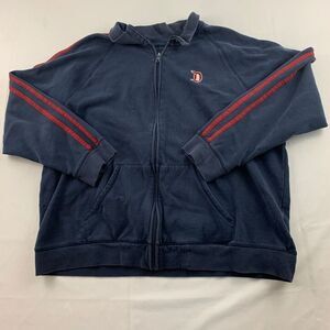 2014 Disneyland Resort Men's Jacket‎ Blue Pockets Full Zipper Pockets XXL